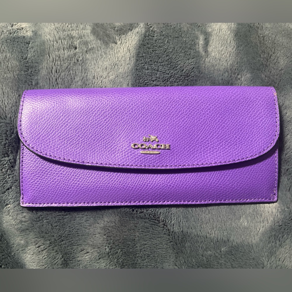 NEW Women’s Coach slim envelope wallet